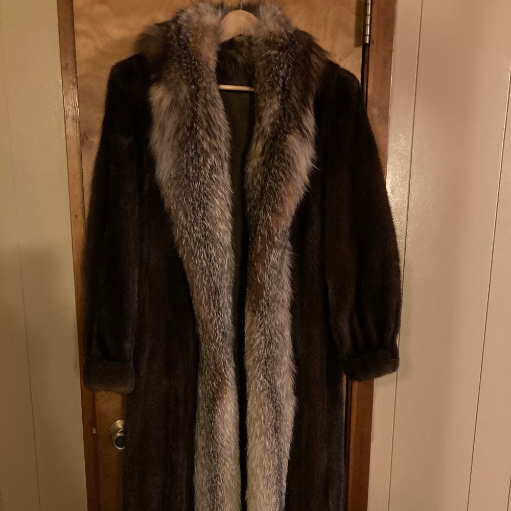 Mink coat